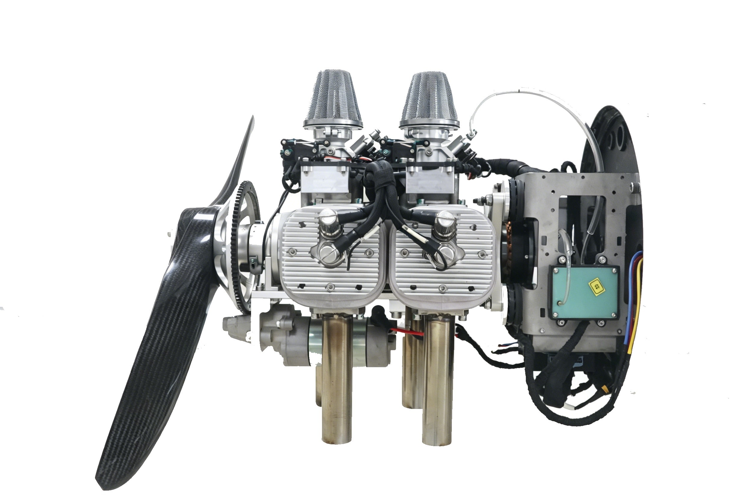 550cc Boxer Engine Left Profile
