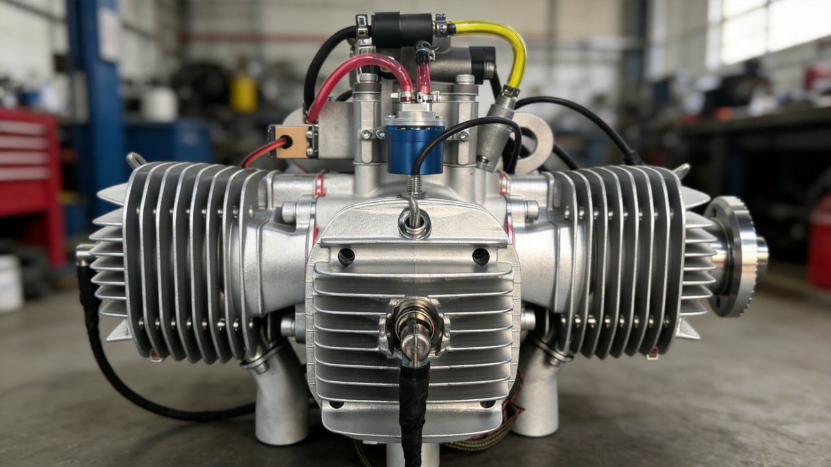 Classic Boxer Layout for Near-Zero Mechanical Vibration