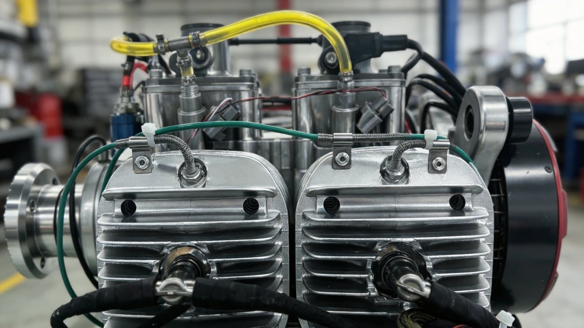 Classic Boxer Layout for Near-Zero Mechanical Vibration